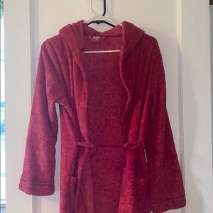 Ulta Pink Fuzzy Robe